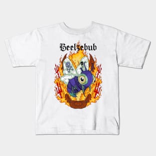 Beelzebub Lord of the Flies - Occult Insect Demon - Demonology Infernal Bug Gift Kids T-Shirt